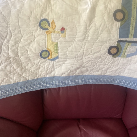 Pottery Barn Kids quilt CARS VEHICLES - Picture 3 of 6